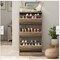 Entryway Modern Shoe Storage Rack Organizer Tall Shoe Cabinet with 3 Drawers